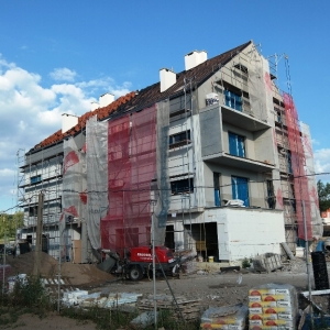 Budowa budynku P-2 ul. PCK 36